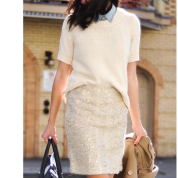 Banana Republic Dresses & Skirts - Banana Republic sequined Skirt Size 8